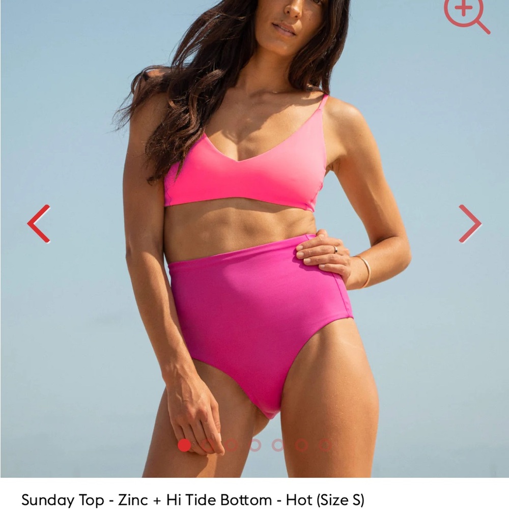 Left on Friday Sunday top in Zinc, M